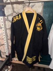 Cobra Kai Jiu Jitsu Gi, Black/ Gold, Adult A6 , 100% Cotton
