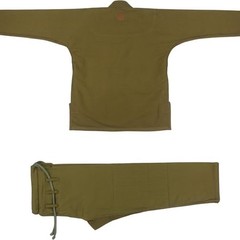 Sanabul Essential Competition Training Uniform 21168 GI Green Brown Size A3 NEW