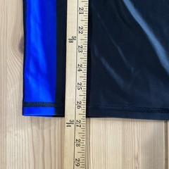 Blue Black Long Sleeve San Diego Jiu Jitsu Rash Guard Medium