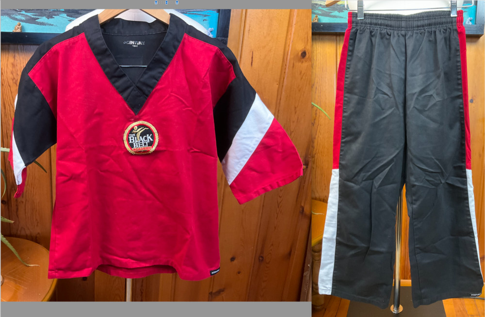 Century Martial Arts Uniform Suit Shirt Top Pants Tae Kwan Do ATA *SIZE 2*