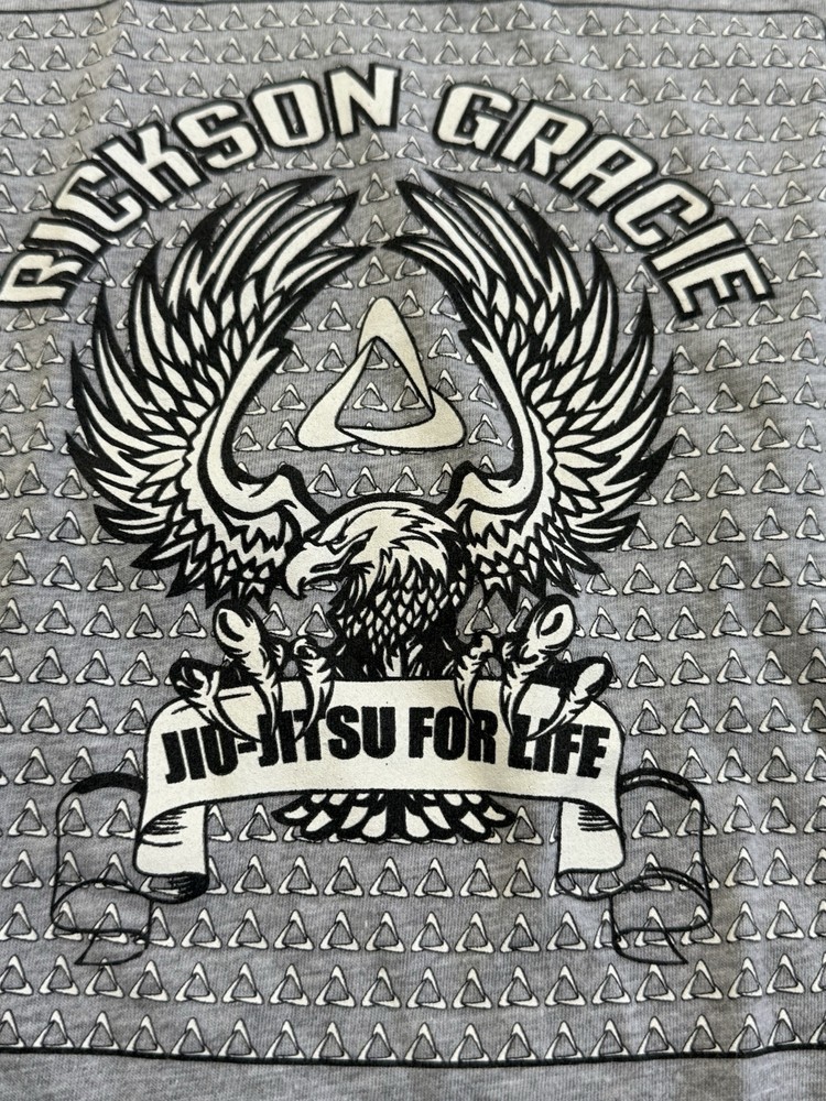 Rickson Gracie Jiu-Jitsu Kids T Shirt New Size Small