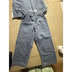 Sanabul Kids BJJ Gi Blue Brazilian Jiu Jitsu Uniform K1 Martial Arts 2 top 1 bot