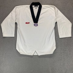 CAF Taekwondo Uniform Gi Size 2 White Pullover Martial Arts