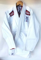 Scramble Athlete 2 BJJ Kimono Gi A4 Top and Bottom White