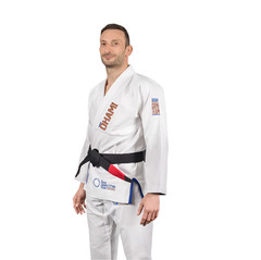 Okami BJJ Gi Competition Team V2 White