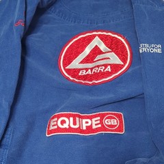 Gracie Barra Equipe GB Kids Jiu-Jitsu Gi Jacke Blue Y6 competition