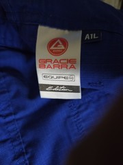 Gracie Barra Blue GB Equipe Edition Jiu Jitsu Atleta Pants Only Adult Size A1L