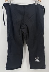 Fuji Kimono Jiu Jitsu Mens Size A3 Martial Arts Pants Only Black Ripstop MMA GI