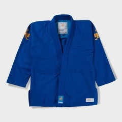 KINGZ x IBJJF Official Gi Blue 450 GSM BJJ Gi | Competition Legal Kimono