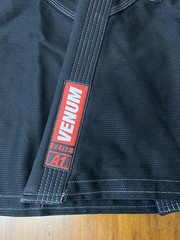 New Venum Elite 2.0 Challenger BJJ Gi Size: A1 Black