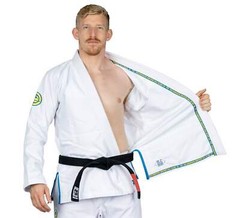 Fuji Sports Flow Tech Breathable Mens Brazilian Jiu Jitsu Gi JiuJitsu BJJ White