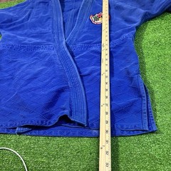 Vintage BJJ GI Toger Claw Blue 90s Taekwondo Sparring J.K.A Academy Hayashi