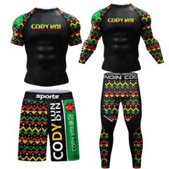 USA Ship Rasta Grappler BJJ Rashguard Compression Shirt For MMA Jiu-jitsu