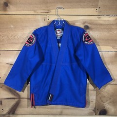 Jiu Jitsu MMA Gi Uniform Gabriel Gladiator BJJ M3 GI Mens Size Medium Blue