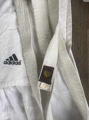 Vintage Adidas Taekwondo Shirt Pants Gi 4 Martial Arts Uniform Jujutsu 80s 90s