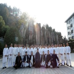 Taoist Robes Taichi Clothing Kungfu Practice Martial Arts Clothes Hanfu Men Robe