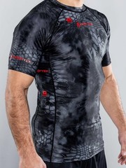 Fuji Kryptek Collab MMA BJJ Jiu Jitsu ShortSleeve Short SS Rashguard – Typhoon