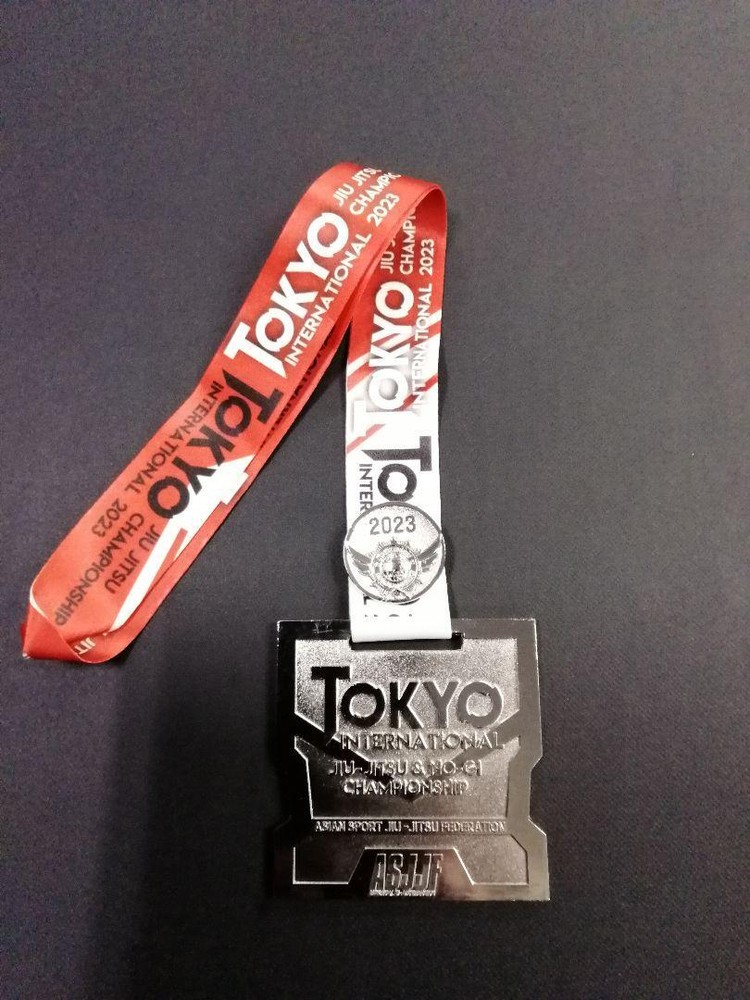 Brazilian Jiu-Jitsu Silver Medal Tokyo International Championship BJJ