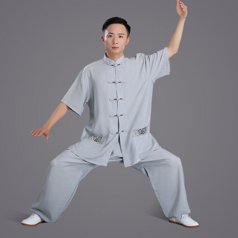 Chinese Traditional Kung Fu Tai Chi Uniform Martial Arts Wingchun Suit Tang Suit