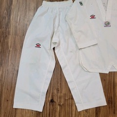 Vtg Mountain Kukkiwon Booth Lee’s Taekwondo Competition Uniform Size 2 160