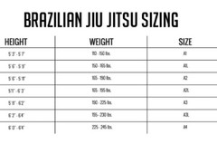 Ronin Brand Brazilian Jiu Jitsu Gi Uniform Set Navy Blue Size A1L