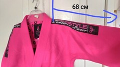 Jiu-Jitsu Uniform High Quality Gi PINK Womens size F3 /165 – 170 cm (5.4-5.6 ft)