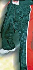 TOP TEN DON WILSON KICKBOXING KARATE ULTRALIGHT MESH 1605 BLACK/RED Uniform GI