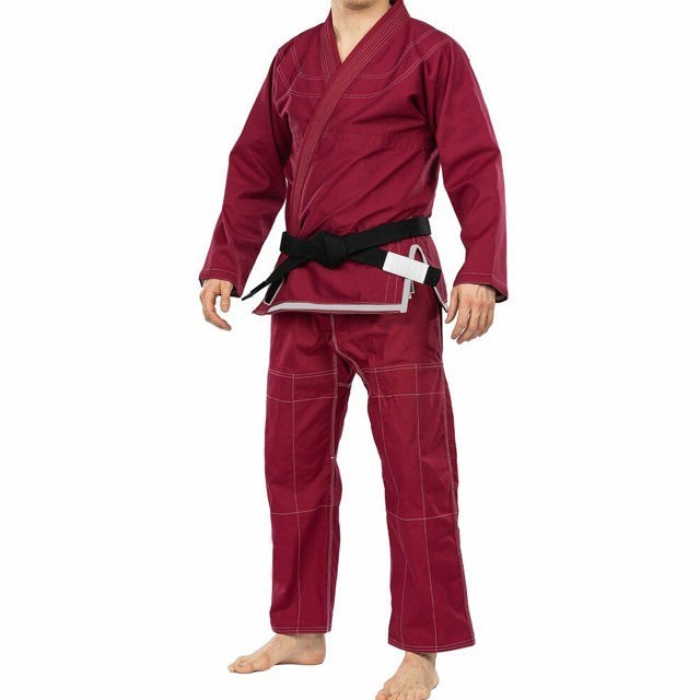 Handmade A2 Brazilian Jiu Jitsu Gi BJJ Kimono Red Adult MMA Grappling Uniform