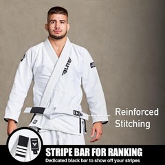 Adults Brazilian Jiu Jitsu Belts for Men & Women,Cotton IBJJF Approved BJJ Be…