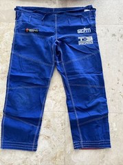 Unisex Storm BJJ Gi Kimono Top And Bottom Size A3 Color Blue