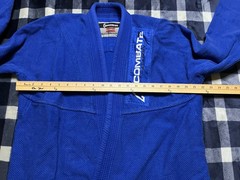 Gameness Air BJJ Gi Blue Size A2 Combate Academy Uniform Top Only No Belt