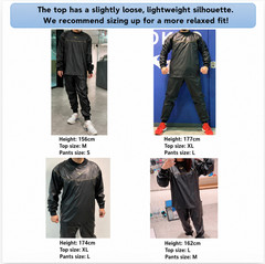 Mizuno Sauna Suits Weight Loss Wear 22JC8A9009 22JD8A9009 Set UNISEX Japan New