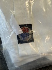 ProForce Karate Uniform Gi Adult Size 3 White Lite 55% Cotton Poly Martial Arts