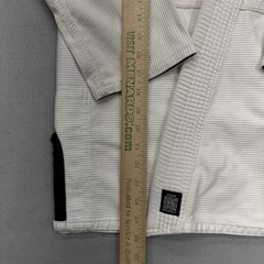 Elite Sports Unisex BJJ Gi Jacket C2 White Pearl Weave Jiu Jitsu MMA Sport