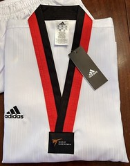 Adidas Fighter TaeKwonDo Uniform/Taekwondo Gis/TaeKwonDo Dobok/US Size 1 (150cm)