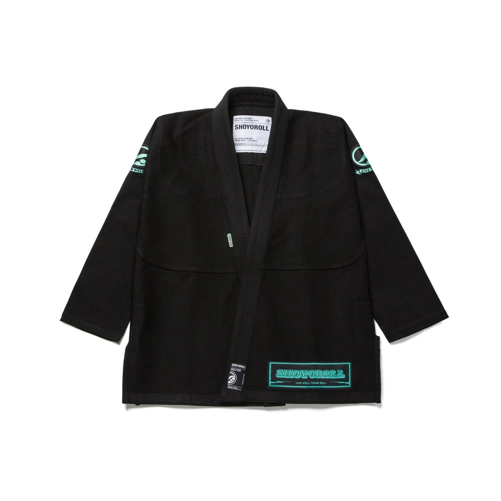 Shoyoroll Coral Competitor 22.7. Black BJJ Gi 450 gsm Jiu Jitsu