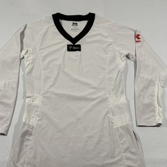 KPNP BLACK LABEL World Taekwondo Federation Official FPO White Uniform Sz 170 M