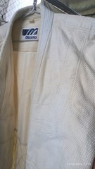 Mizuno Judo gi White Size 4 Judo Jacket and Pants Belt Old School Judogi
