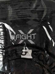 FightX Black Brazilian Jiu Jitsu (BJJ) Gi Size A5 for Men and Women
