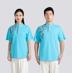martial arts T-shirt short-sleeved clothing Kung Fu shirt Classic Uniform Kung