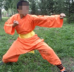 KIDS&adult cotton Shaolin monk suit kung fu martial arts uniforms wushu clothing
