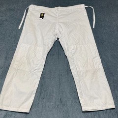 Judo Unlimited Karate Uniform Set Unisex 3/160 White Single Weave BJJ Jiu Jitsu