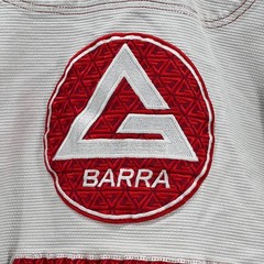Gracie Barra Gi Jiu Jitsu Jacket Kimono Top Adult A0 White Equipe GB BJJ Adidas