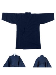 IAIDO narrow SLEEVE Navy blue GI small sleeves Tetron jacket japanese kimono top