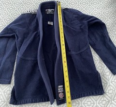 Tatami Fightwear Nova BJJ Boys Blue Gi Brazilian Jiu Jitsu Kimono Pants Set M3