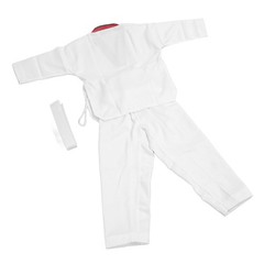 Kids Taekwondo Uniform Soft Cotton Polyester Breathable For Martial Arts GQBK