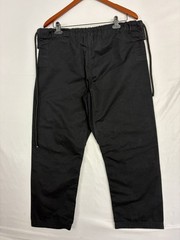 Versus Black Martial Arts BJJ Gi Pants Drawstring Waist 18×26 Embroidered