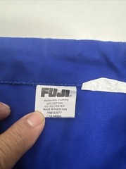 Fuji Kimono A5 Royal Blue Kimono Grappler Fight Martial Arts Jiu-Jitsu Pants