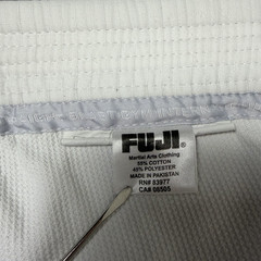 Fuji SBG Gi Top Jacket Kimono Adult Uniform W1 White BJJ MMA