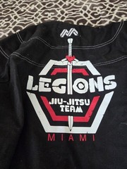 Malah black legions miami size a5 gi top shirt bjj martial arts Legions Miami